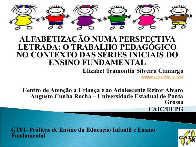 alfabetização e letramento